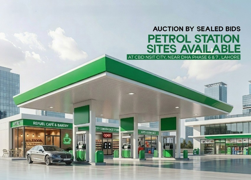 Petrol Station Sites at CBD NSIT City Lahore